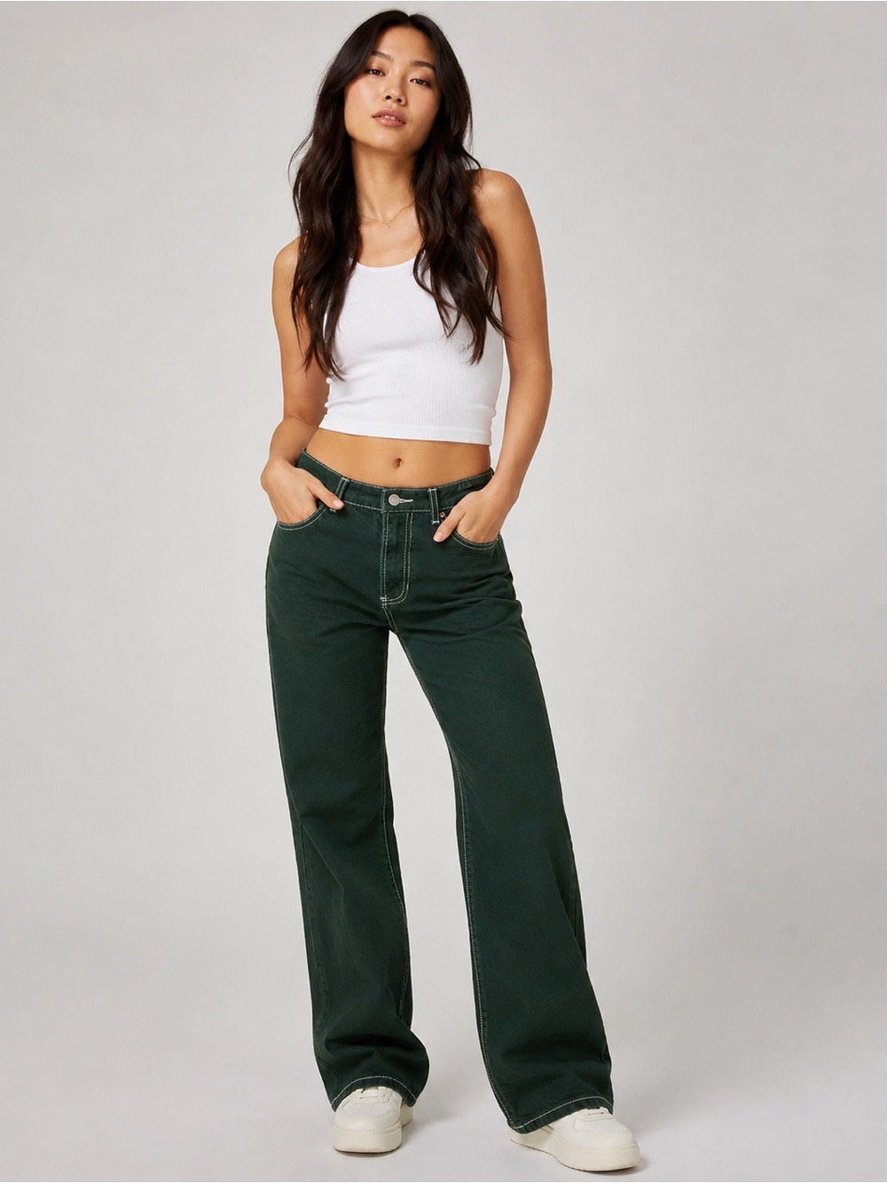 Land Rover x PacSun Green Straight Leg Logo Jeans Size 24  Gorpcore Streetwear